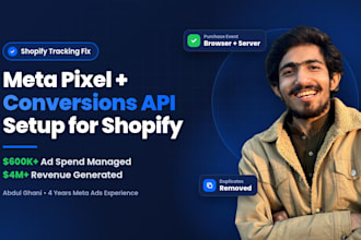 setup or fix facebook pixel and conversions api capi