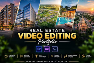 edit cinematic real estate videos for property marketing