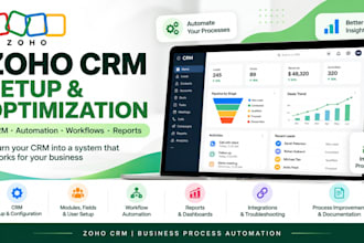 set up and optimize your zoho CRM