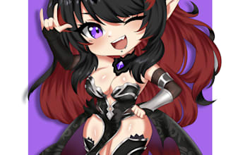 create custom chibi pfp illustration