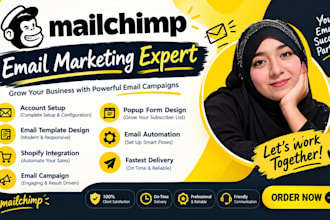 be your mailchimp email marketing expert