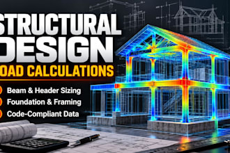 do residential structural engineering design and calculations