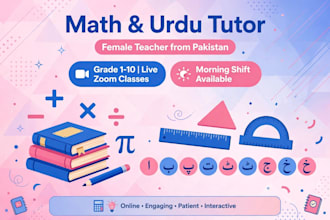 be your expert math tutor for basic math,algebra and calculus
