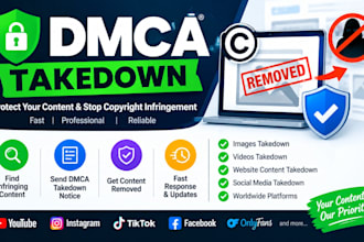 do dmca takedown notice and copyright content removal