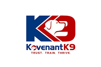 design alive vibrant dog training logo