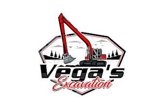 design powerful premium vegas excavation logo