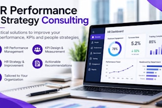 provide HR performance management,kpis and HR pmo consulting
