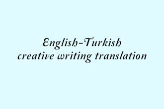 translate your story to turkish