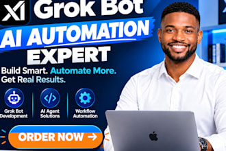 build grok ai bots custom ai agents and grok social media automation