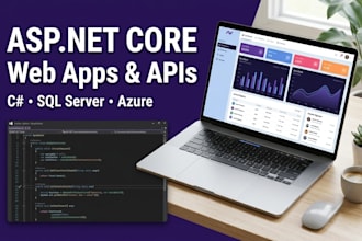 develop asp net core web apps and apis and fix bugs in dotnet projects