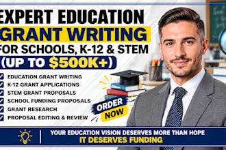 do education grant proposal school funding k12 stem grant application research