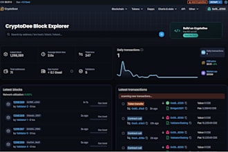 build blockchain smart contracts and web3 dapps