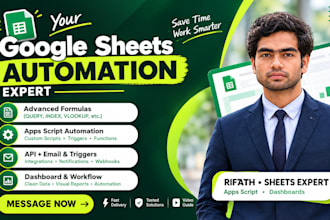 create automated google sheets dashboard and workflow with apps script