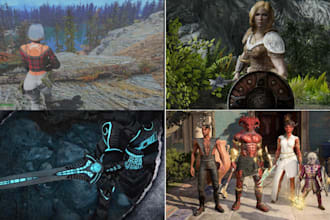 create custom skyrim mods armor weapon follower for se ae fallout 4 bg3