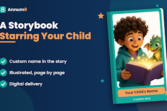 write a personalized childrens storybook starring your child