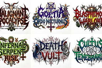 do occult black metal satanic metal raw black war metal logo