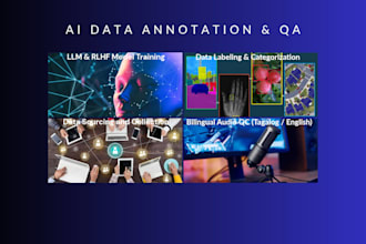 evaluate annotate and perform quality control on ai data