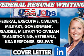 write a professional federal resume, usajob resume, ksa, veteran resume