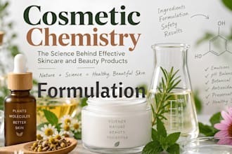 be your cosmetic chemist and formulate anything