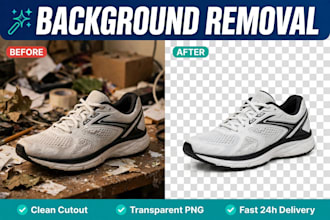 remove background from image with high quality transparent