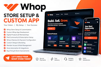 whop cart automation ai agent shopify website