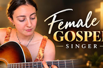 sing female lead and backing vocals for gospel and worship songs