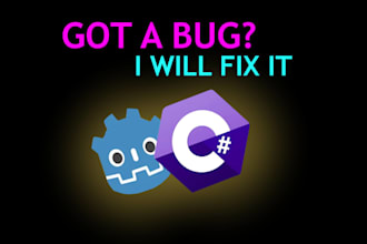 debug small csharp or godot code and fix bugs