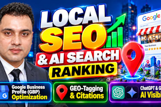 do advanced local SEO, gbp optimization and citation building