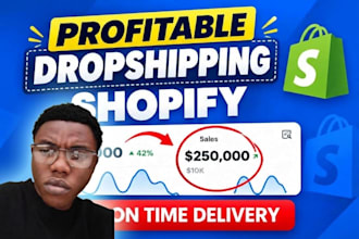 create an automated shopify store design, shopify store or shopify website