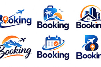 design a professional, reservation, travel, hotel, appointment, booking logo