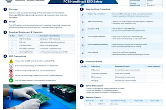 pcb handling and esd work instructions tutor you in digital electronics online