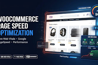 optimize woocommerce page speed, core web vitals and google pagespeed