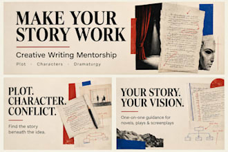 mentor your creative writing and develop your story
