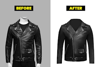 do ghost mannequin editing and clothing retouching for shopify and amazon