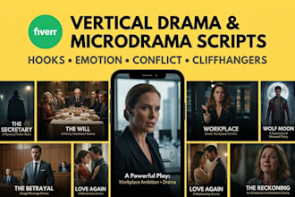 write engaging vertical drama and microdrama scripts
