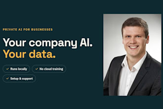 build a local private ai assistant for your company data