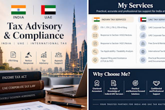 provide india and uae tax and international tax consulting