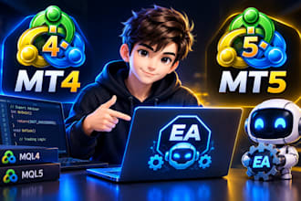 build custom mt4 mt5 expert advisor eas