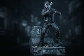 create a stunning 3d model, 3d character, 3d avatar and 3d render