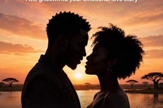 ghostwrite your african romance story and life story
