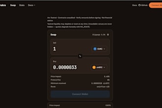 build your web3 dashboard and smart contracts