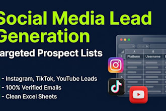 find targeted instagram lead generation and social media