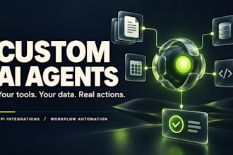 build custom ai agents with API integrations and workflow automation