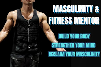 be your masculine mindset and fitness mentor for discipline
