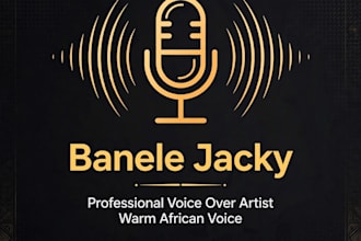 record a deep serious voice over for your video intro