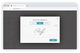create electronic signature from your handwritten signature