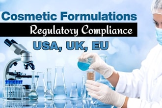 develop a compliant formulation for your cosmetic products
