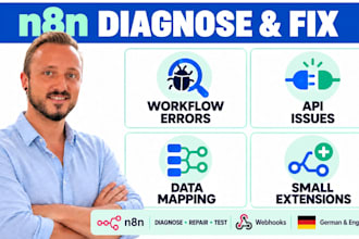 diagnose, fix or extend your n8n workflow automation