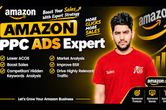 setup and manage amazon ppc campaigns and advertising ads
