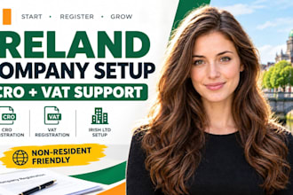 register your ireland limited company with cro and vat number filing fast